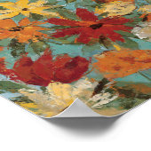 Poster Jardin lumineux et impressionnant (Coin)