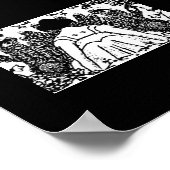 Poster Jardin mystique (Coin)