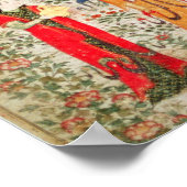 Poster Jardin persan, 15ème siècle (avec papier) (Coin)