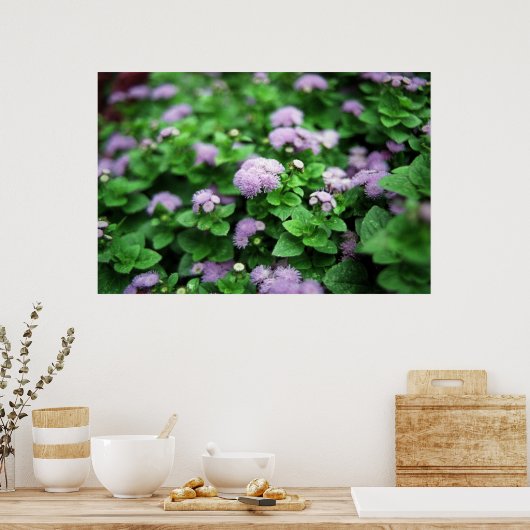 Poster Jardin pourpre (Cuisine)