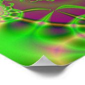 Poster jardin psychédélique 2 (Coin)