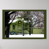 Poster Jardin public vert (Devant)