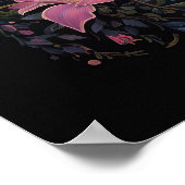 Poster Jardin Romantique au Clair de Lune (Coin)