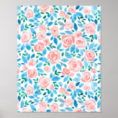 Poster Jardin rose 2 (Devant)