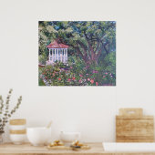 Poster Jardin Rose Mabel Davis de Zilker Park (Cuisine)