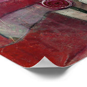 Poster Jardin rose par Paul Klee (Coin)