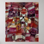 Poster Jardin rose par Paul Klee (Devant)