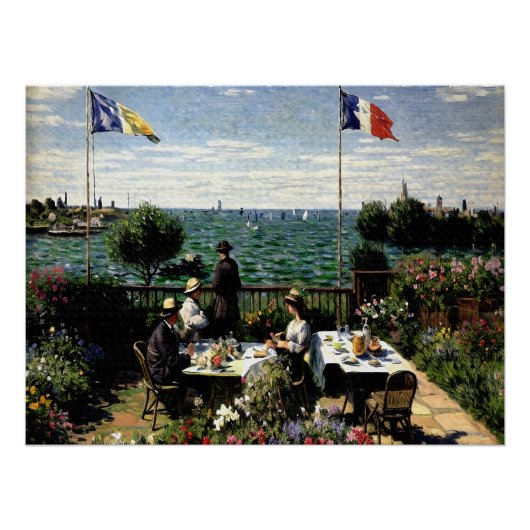 Poster Jardin Sainte-Adresse (Devant)