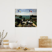 Poster Jardin Sainte-Adresse (Cuisine)