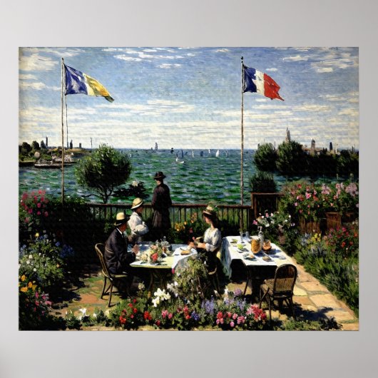 Poster Jardin Sainte-Adresse (Devant)