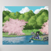Poster Jardin Sakura (Devant)