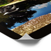 Poster Jardin sculpté (Coin)