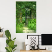 Poster Jardin secret (Bureau à domicile)