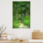 Poster Jardin secret (Cuisine)