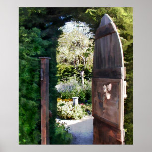 Poster Jardin secret