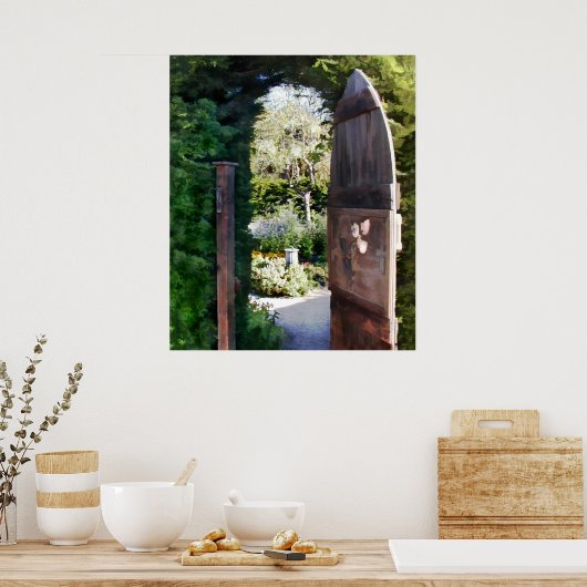 Poster Jardin secret (Cuisine)