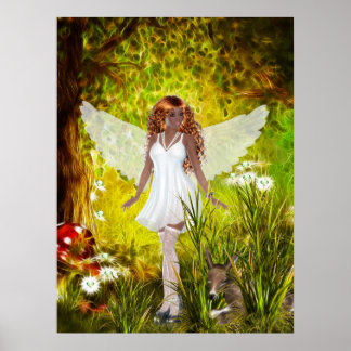 Poster Jardin secret de Féerie Woodland
