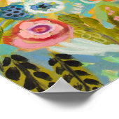 Poster Jardin secret Floral III (Coin)