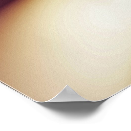 POSTER JARDIN SOLEIL (Coin)