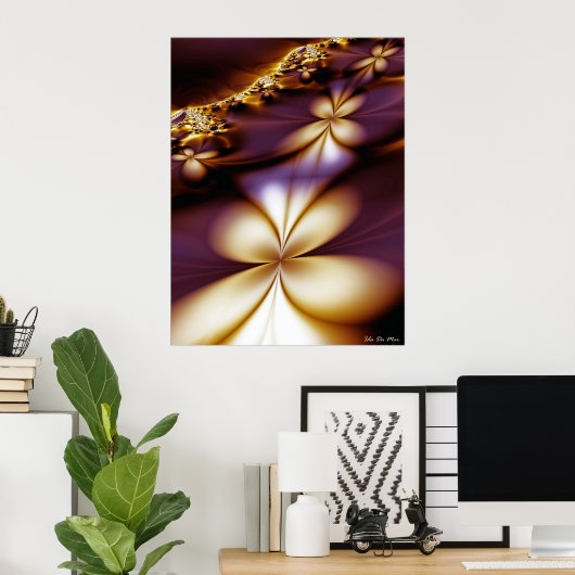 POSTER JARDIN SOLEIL (Bureau à domicile)