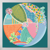 Poster Jardin Succulent (Devant)