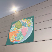 Poster Jardin Succulent