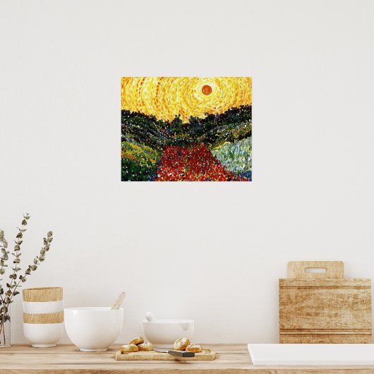 Poster Jardin Sun (Cuisine)