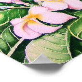 Poster Jardin tropical (Coin)