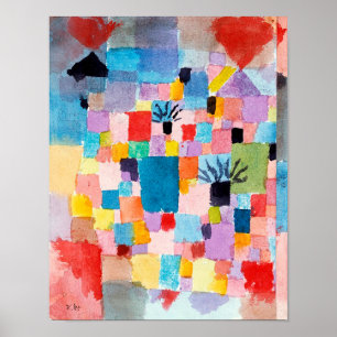 Poster Jardin tunisien, Klee