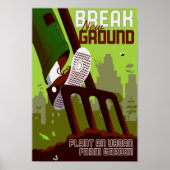 Poster Jardin urbain (Devant)