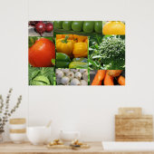 Poster Jardin végétal jardin (Cuisine)