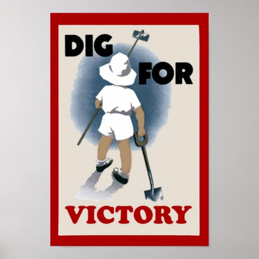 Poster Jardin Victory (Devant)