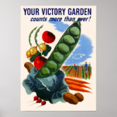 Poster Jardin Victory (Devant)