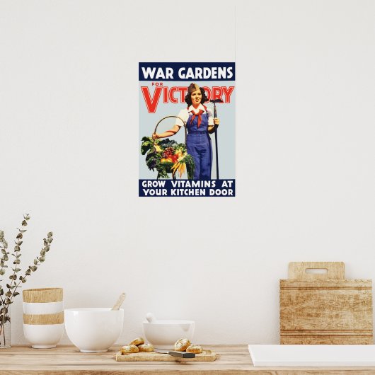 Poster Jardin Victory (Cuisine)