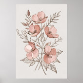 Poster Jardin Vintage Chuchotement (Devant)