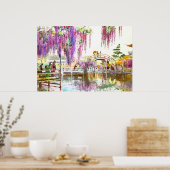 Poster Jardin Wisteria 1908 (Cuisine)