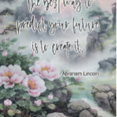 Poster Jardin Zen Bliss Jardin japonais paisible