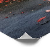 Poster Jardin zen Nature paisible (Coin)