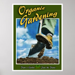 Poster Jardinage biologique