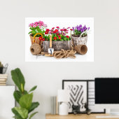 Poster Jardinage Photographie Art - SRF (Bureau à domicile)