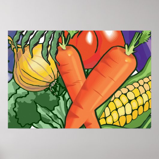 Poster Jardinage végétal (Devant)