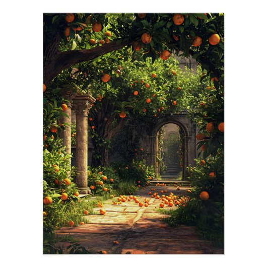 Poster Jardins (Devant)