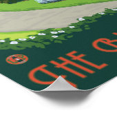 Poster Jardins à dossiers - Brentwood Bay (Coin)