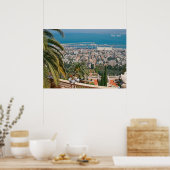 Poster Jardins Bahá'í de Haïfa (Cuisine)