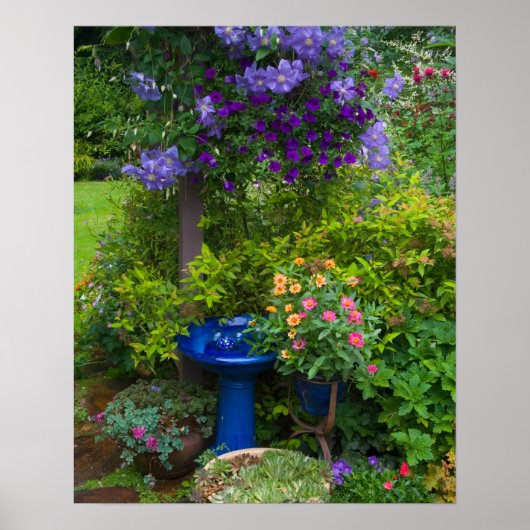 Poster Jardins dans notre jardin Sammamish, 2 (Devant)
