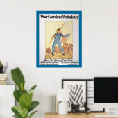 Poster Jardins de guerre victorieux (Bureau à domicile)