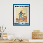 Poster Jardins de guerre victorieux (Cuisine)