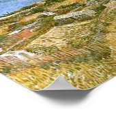 Poster Jardins de légumes à Montmartre Van Gogh Art (Coin)