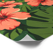 Poster Jardins de Miami vintage Floride (Coin)