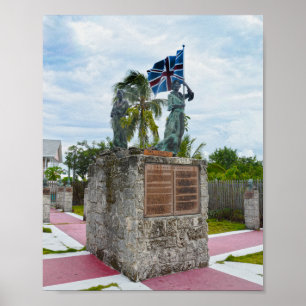 Poster Jardins de sculpture du Mémorial Loyaliste, Bahama